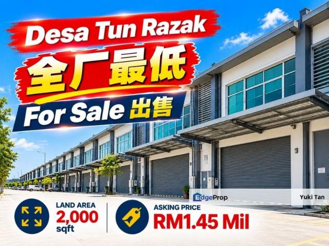 Warehouse for sale in Cheras