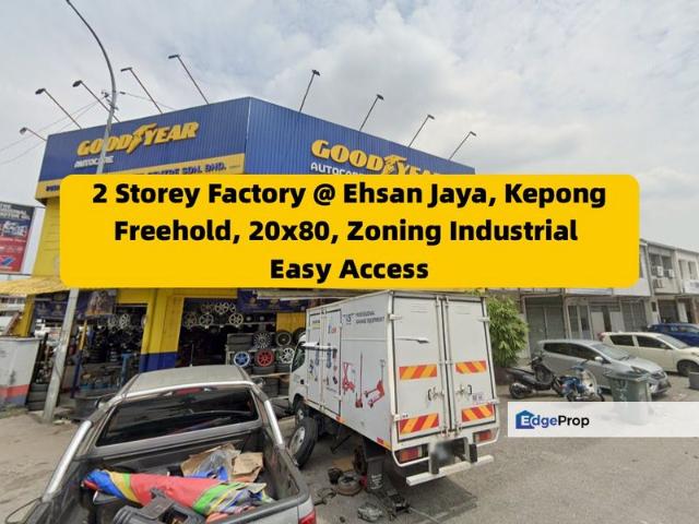 Warehouse for sale in Taman Perindustrian Ehsan Jaya, Majlis Perbandaran Selayang