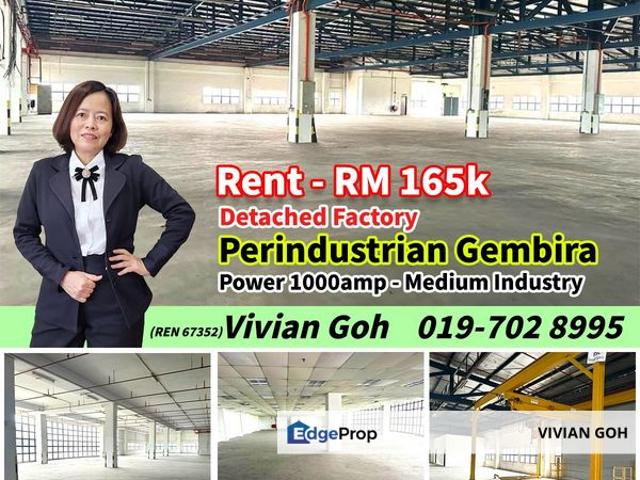 Warehouse for rent in Tebrau, Johor