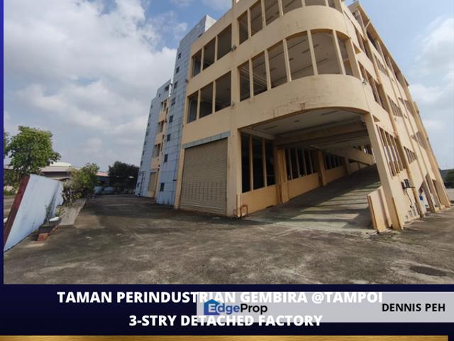 Warehouse for rent in Kawasan Perindustrian Taman Gembira, Tebrau