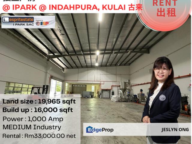 Warehouse for rent in Saujana, Selangor