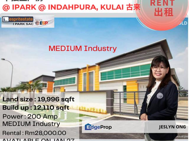 Warehouse for rent in Taman Perindustrian Putra, Kuala Langat
