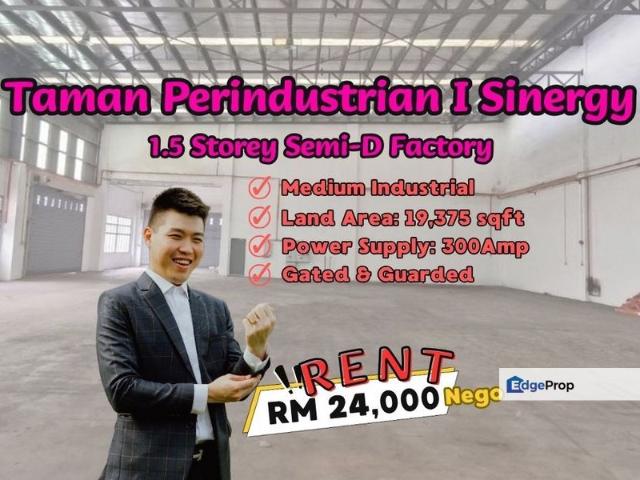 Warehouse for rent in i-Synergy @ Bandar Putra, Kulai