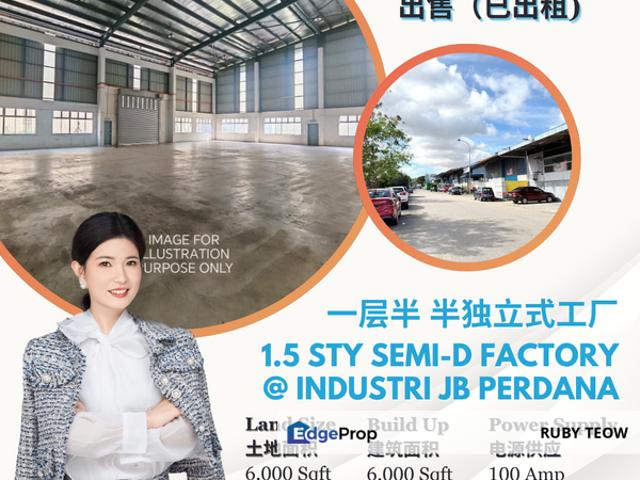 Warehouse for sale in Bukit Ledang, Johor