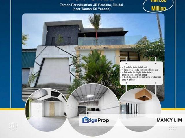 Warehouse for sale in Bukit Ledang, Johor