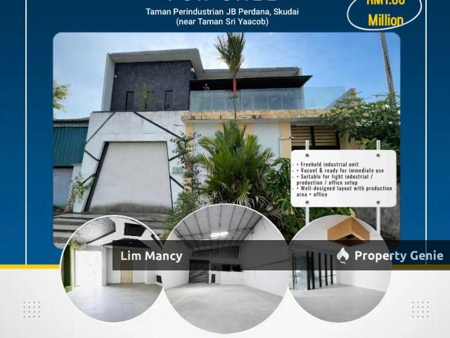 Warehouse for sale in Bukit Ledang, Johor
