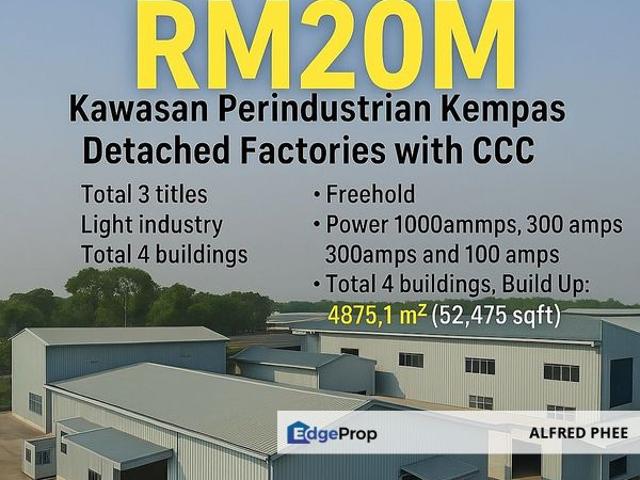 Warehouse for sale in Kuala Muda, Kedah