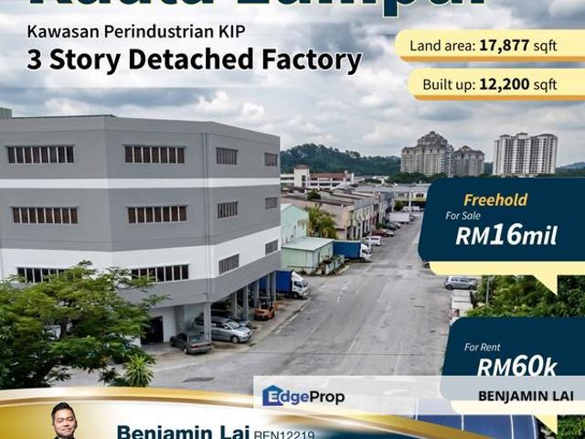 Warehouse for sale in Selayang, Selangor