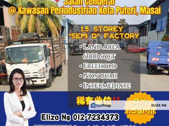 Warehouse for sale in Plentong, Johor