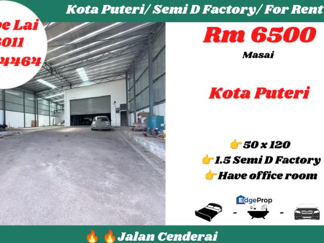 Warehouse for rent in Plentong, Johor