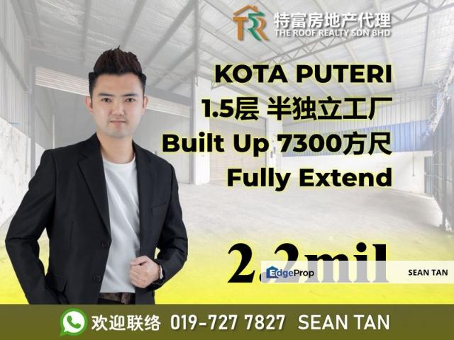 Warehouse for sale in Plentong, Johor