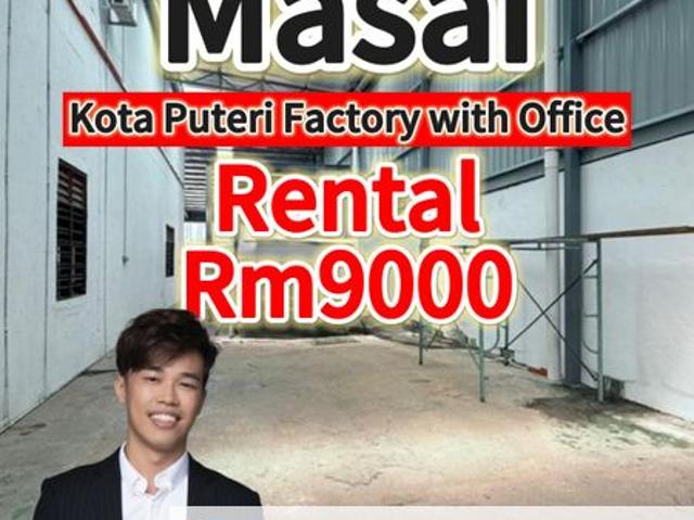 Warehouse for rent in Plentong, Johor