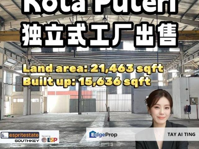 Warehouse for sale in Plentong, Johor