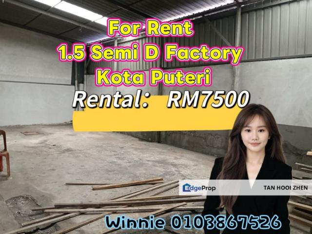 Warehouse for rent in Plentong, Johor