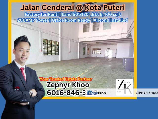 Warehouse for rent in Plentong, Johor