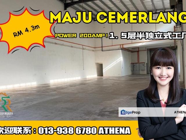 Warehouse for sale in Bukit Ledang, Johor