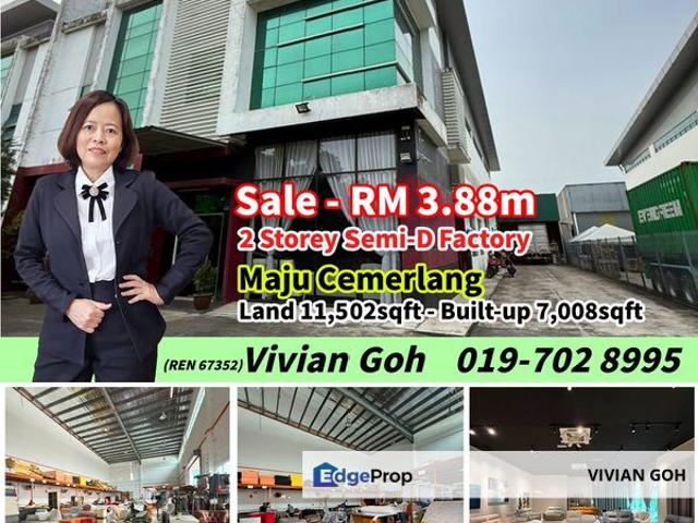 Warehouse for sale in Bukit Ledang, Johor