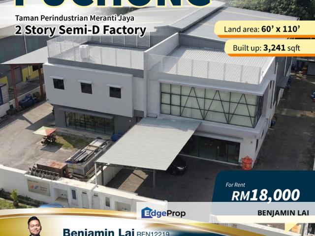 Warehouse for rent in Tanjong Sepat, Selangor