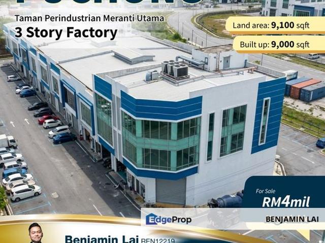 Warehouse for sale in Tanjong Sepat, Selangor