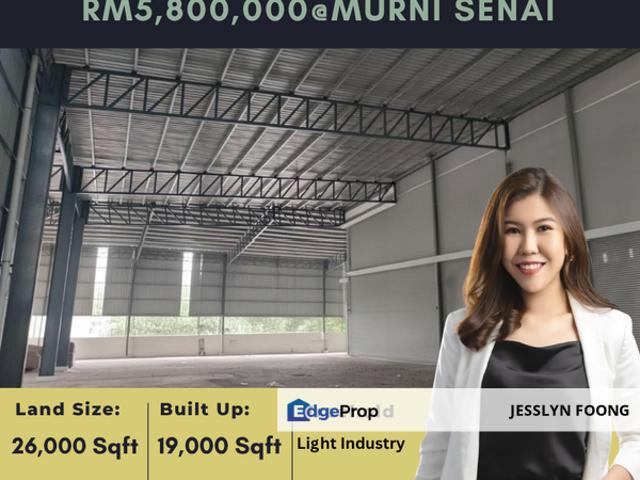 Warehouse for sale in Kulai, Johor