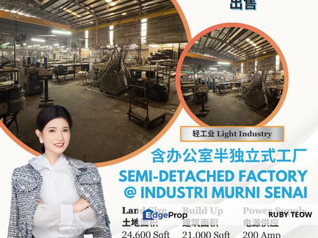 Warehouse for sale in Kulai, Johor