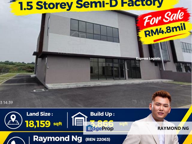 Warehouse for sale in Kawasan Perindustrian Pandamaran, Bandaraya Klang