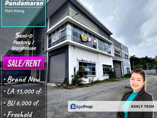 Warehouse for sale in Port Klang, Selangor