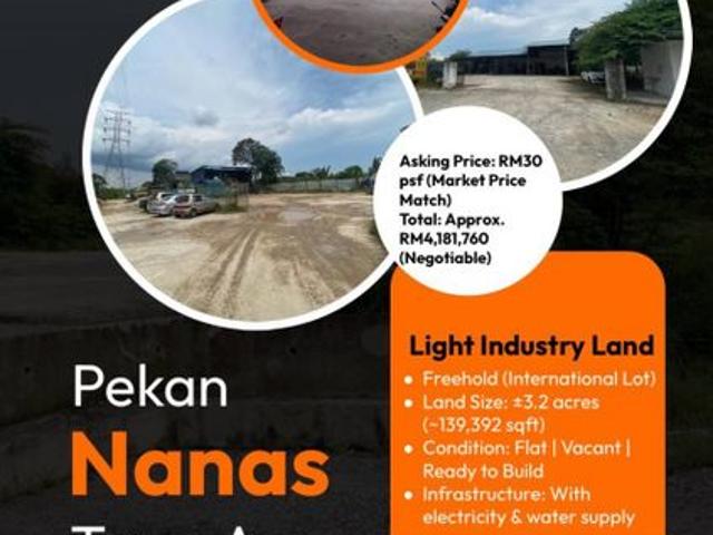 Warehouse for sale in Pekan Nanas, Johor