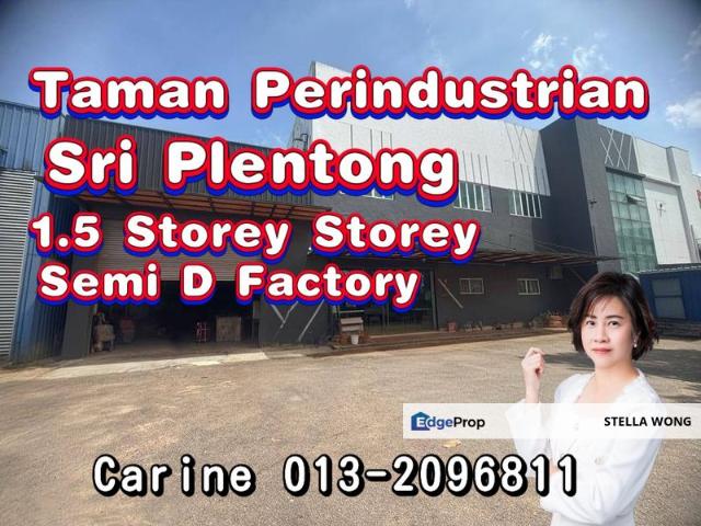 Warehouse for sale in Kediaman Kakitangan Daerah JKR Johor Bahru, Iskandar Puteri
