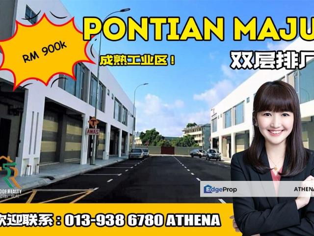Warehouse for sale in Pontian, Johor