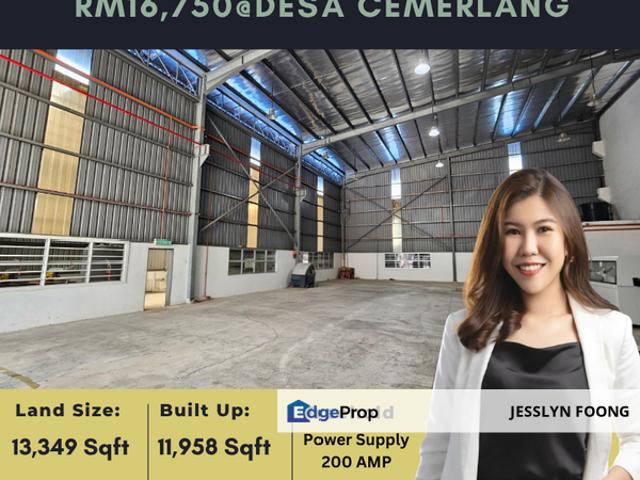 Warehouse for rent in Ulu Tiram, Johor