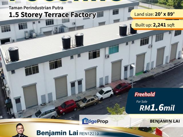 Warehouse for sale in Petaling, Subang Jaya