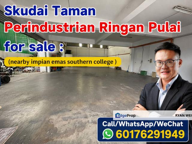 Warehouse for sale in Johore Bahru, Johor