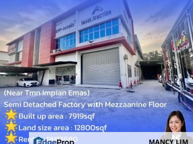 Warehouse for sale in Johore Bahru, Johor