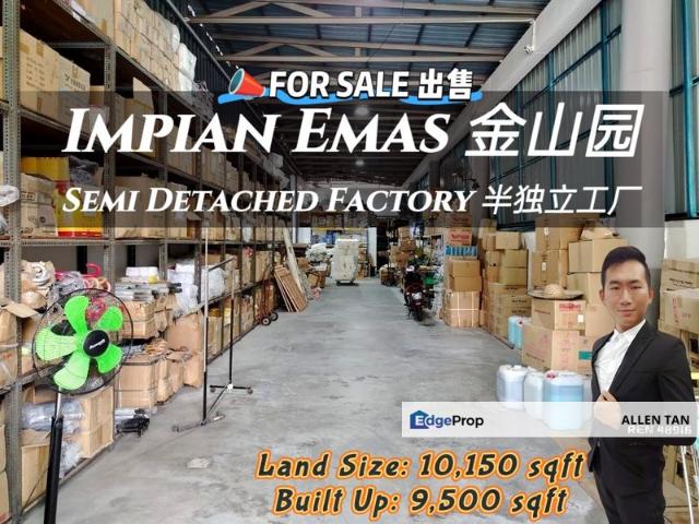 Warehouse for sale in Johore Bahru, Johor