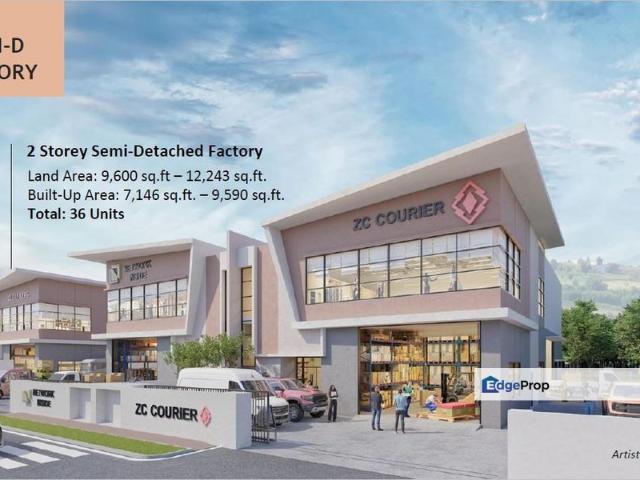 Warehouse for sale in Seelong, Johor