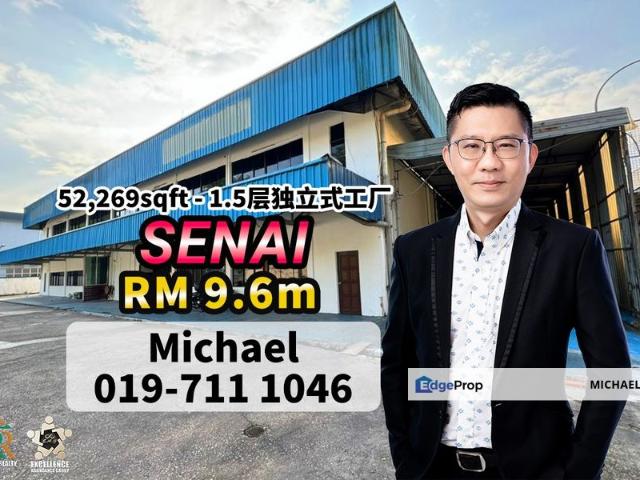 Warehouse for sale in Kulai, Johor