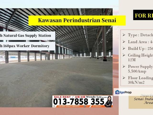 Warehouse for rent in Kulai, Johor