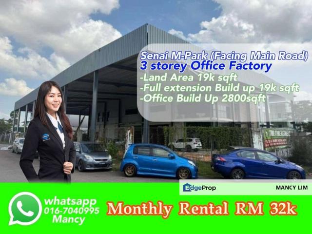 Warehouse for rent in Kulai, Johor