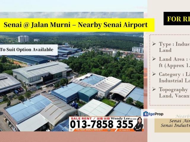 Warehouse for rent in Kulai, Johor