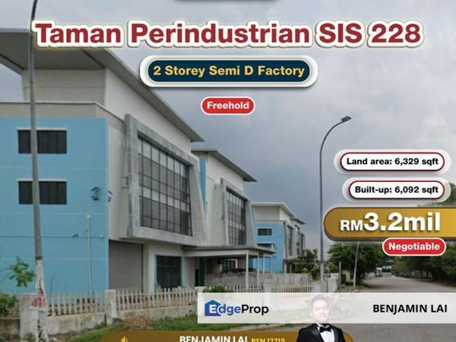 Warehouse for sale in Kajang, Langat