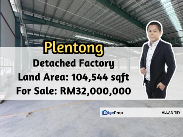 Warehouse for sale in Plentong, Johor