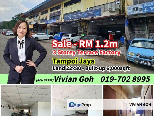 Warehouse for sale in Tebrau, Johor
