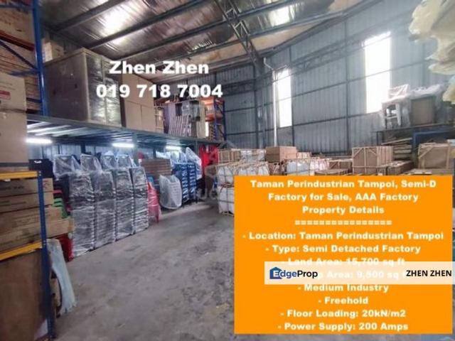 Warehouse for sale in Johore Bahru, Johor