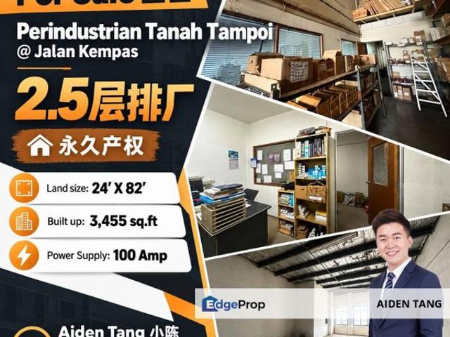 Warehouse for sale in Tampoi, Johor Bahru