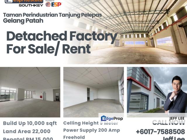 Warehouse for rent in Bukit Ledang, Johor