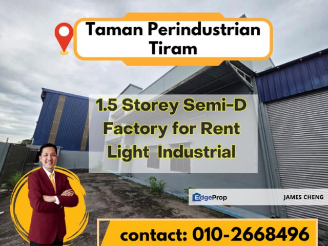 Warehouse for rent in Kediaman Kakitangan Daerah JKR Johor Bahru, Iskandar Puteri