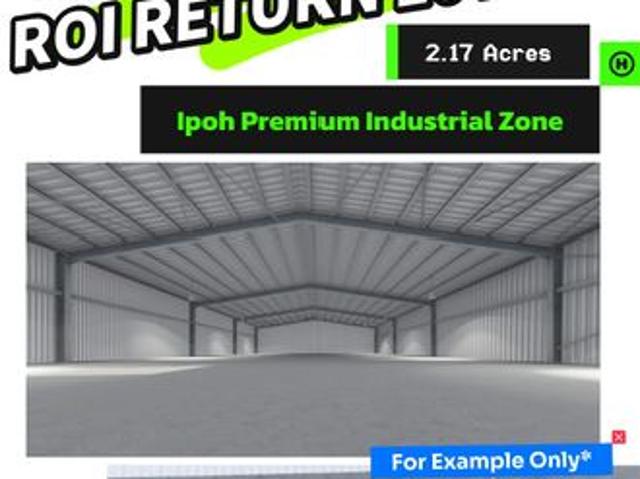 Warehouse for sale in Perak, Kampong Kepayang