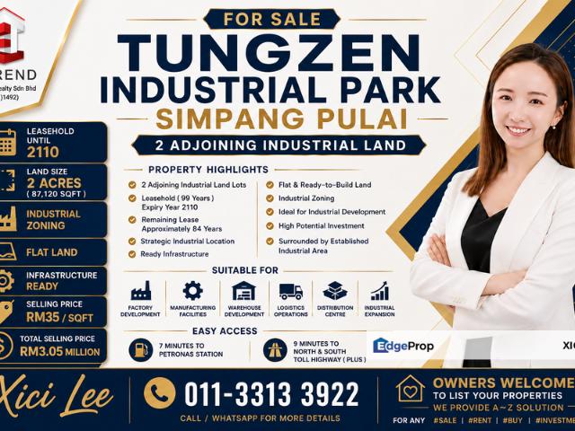 Warehouse for sale in Perak, Kampong Kepayang