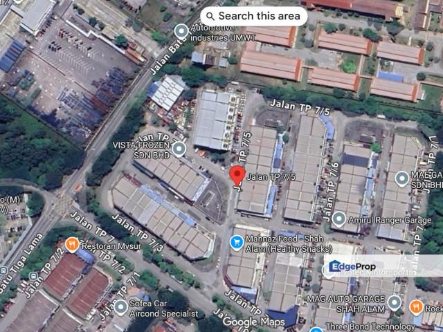 Shop for sale in Subang Hi-Tech, Majlis Bandaraya Subang Jaya